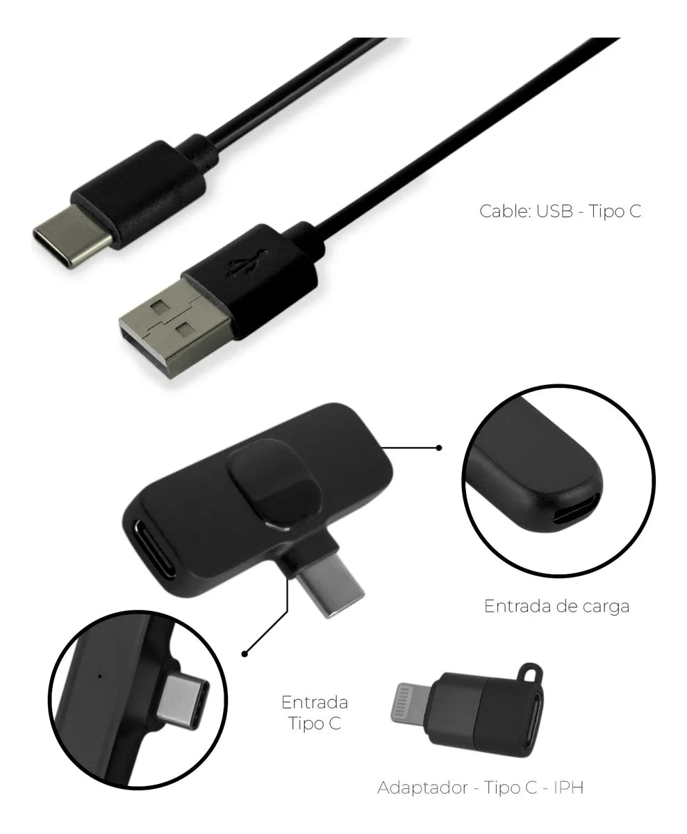 Micrófono Inalámbrico Bluetooth