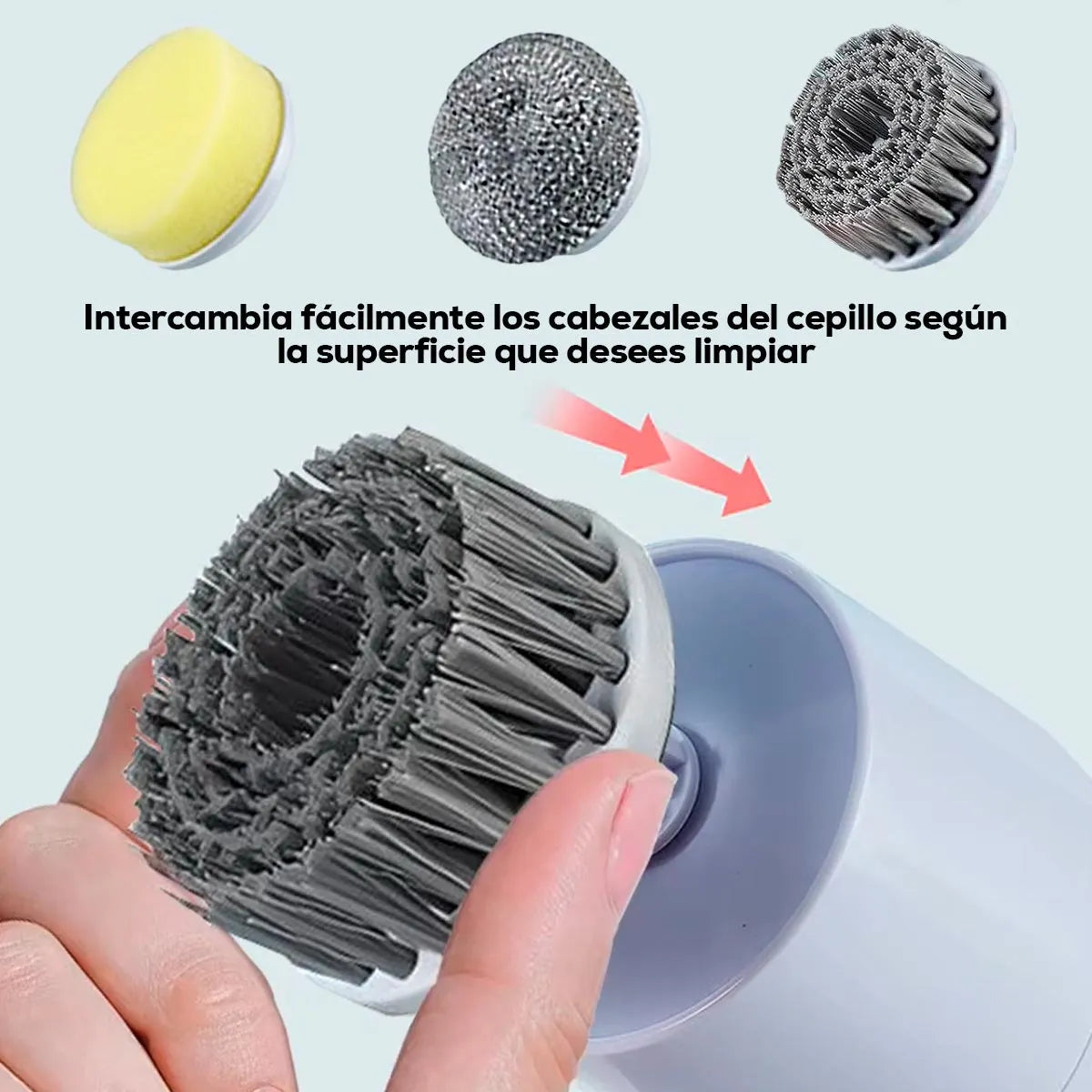 Cepillo de Limpieza Eléctrico